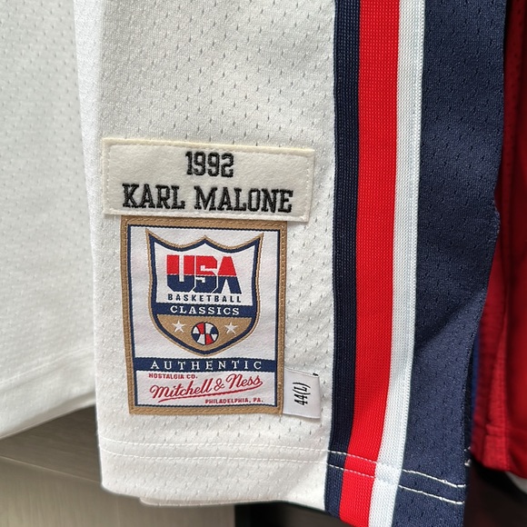 Karl Malone USA Basketball Mitchell & Ness Authentic 1992 Jersey - Dream Team - Picture 5 of 8